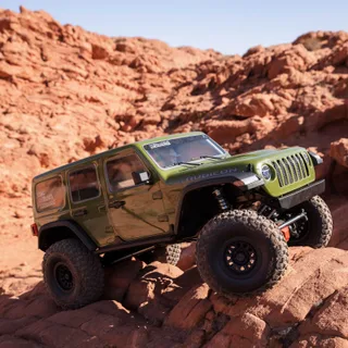 Краулер Axial SCX6 Jeep JLU Wrangler 1:6 Brushless 4WD RTR, зелёный